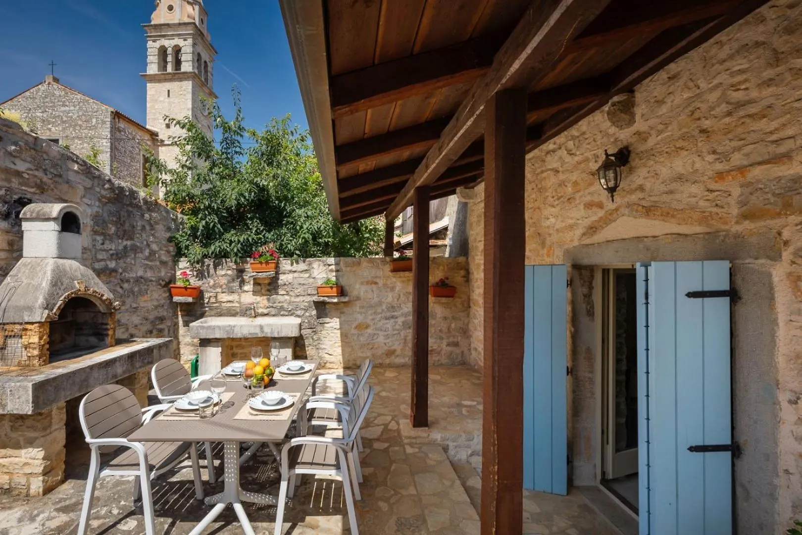 Rustic Villa Casa Tessa With Outdoor Pool In Tar Tar-Vabriga